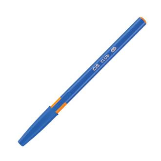 CANETA ESFEROGRAFICA CLUB 0,7MM - AZUL - UN - CIS