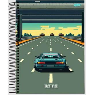 CADERNO UNIV CAPA DURA 15X1 240FLS - BITS - UN - JANDAIA