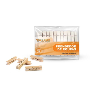 PRENDEDOR DE MADEIRA C/12 2013 - UN - TALGE