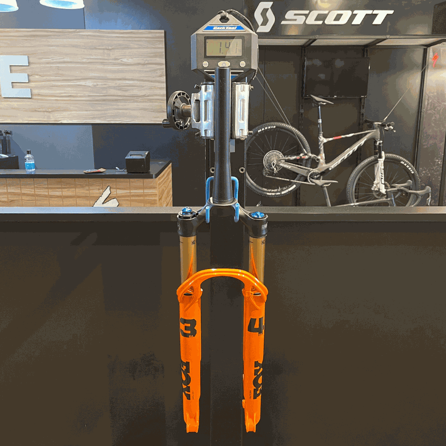 Garfo de Suspensão Fox Kashima Original 34 Laranja 120mm 2026