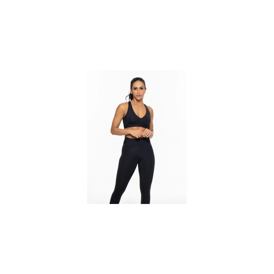 Top Roma Básico Feminino Preto