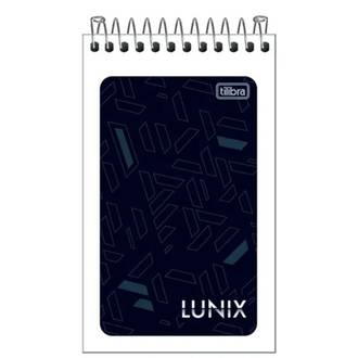 CADERNETA ESPIRAL AA 60FLS - LUNIX - PCT 20 - TILIBRA