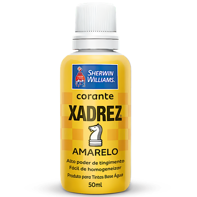 CORANTE LIQUIDO XADREZ 50 ML AMARELO 50ML