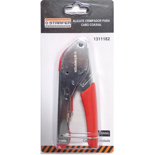 ALICATE CRIMPADOR PARA CABO COAXIAL STARFER REF. 1311182
