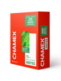 BLOCO CHAMEX NOTES 75G 300FLS  - UN - CHAMEX