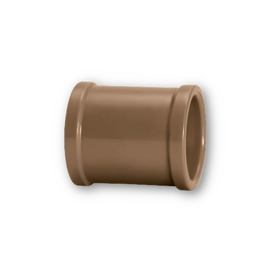 LUVA DE PVC SOLDÁVEL SIMPLES AMANCO 40 MM