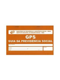 GUIA DA PREVIDENCIAL SOCIAL 12X2 VIAS 184X110MM - 10030 - PCT 10 - SAO DOMINGOS