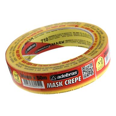 FITA CREPE ADELBRAS 24 MM X 50 M