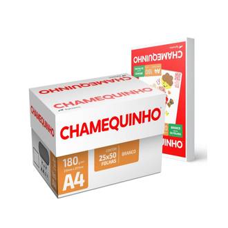 PAPEL CHAMEQUINHO 180G 50FLS - A4 - CX 25 - CHAMEX