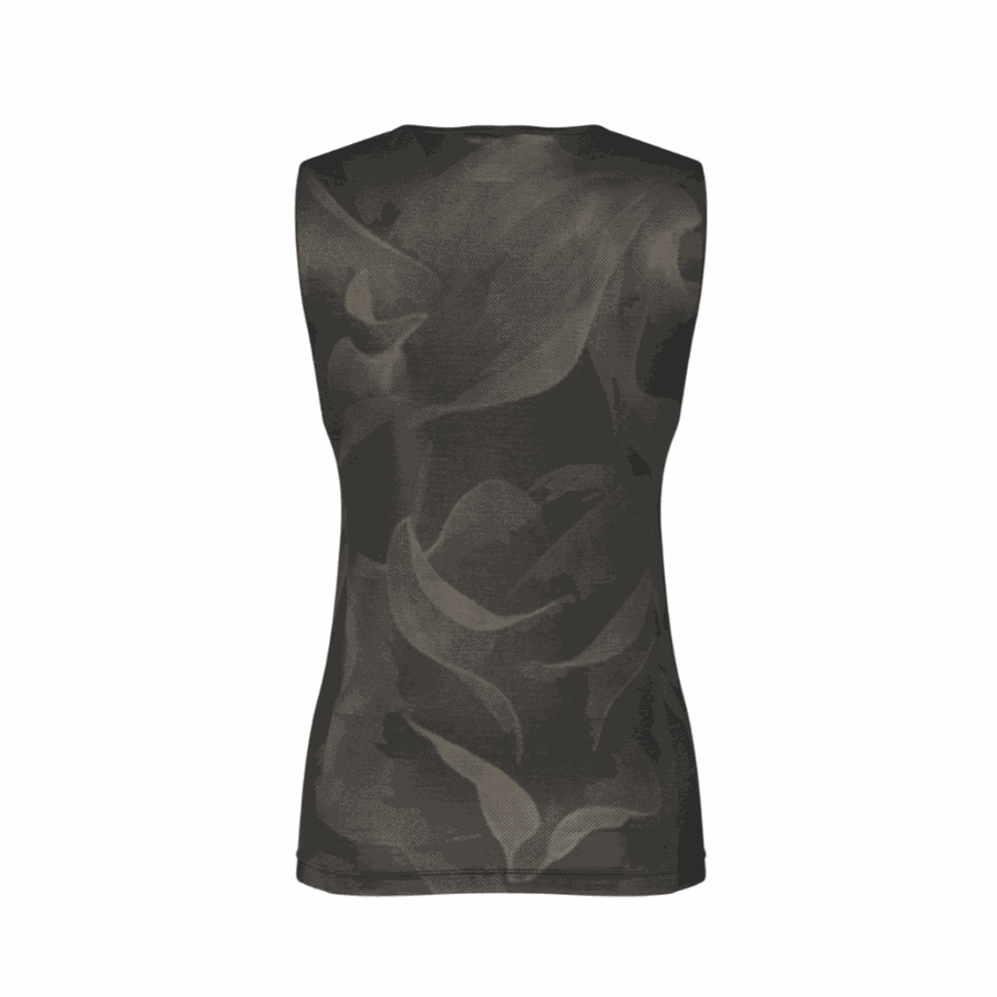 Segunda Pele Scott S/Manga Feminino Camuflada