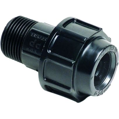 ADAPTADOR PP P/PEAD ROSCA MACHO 20mmX3/4 POLIERG