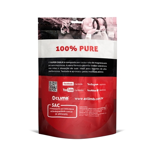 MAGNÉSIO SUPER CHALK 200G 4CLIMB