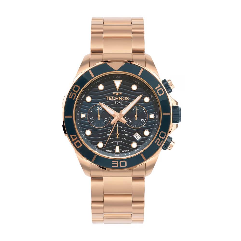 Kit Technos Masculino Acqua Rosé e Preto