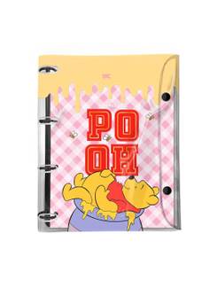 CADERNO ARGOLADO UNIV 192FLS - 5164 - POOH - UN - DAC