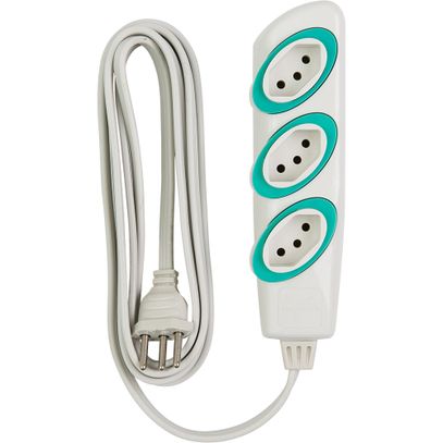 EXTENSAO DANEVA NO SHOCK 45 PP 2P NBR 05m 0,75mm