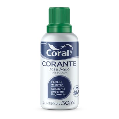 CORANTE CORAL 50ml VERDE