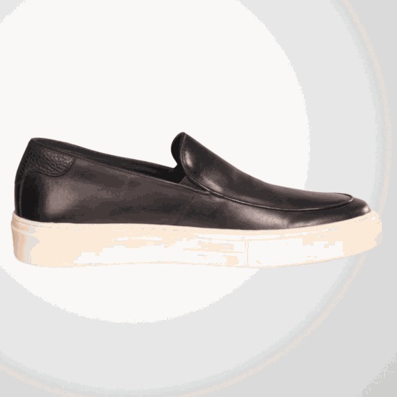 MOCASSIM MASCULINO PADRÃO COURO PRETO