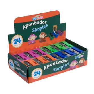 APONTADOR SIMPLES 4529 - CX 24 - LEO E LEO