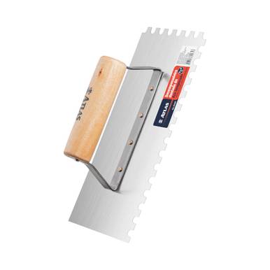 DESEMPENADEIRA DE AÇO DENTADA ATLAS 8MM 12 X 25CM