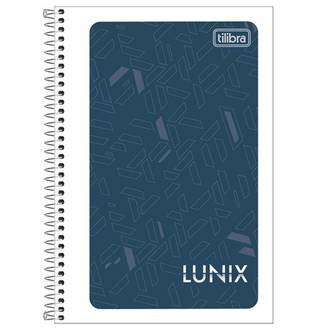 CADERNETA ESPIRAL CAPA DURA 80FLS - LUNIX - UN - TILIBRA