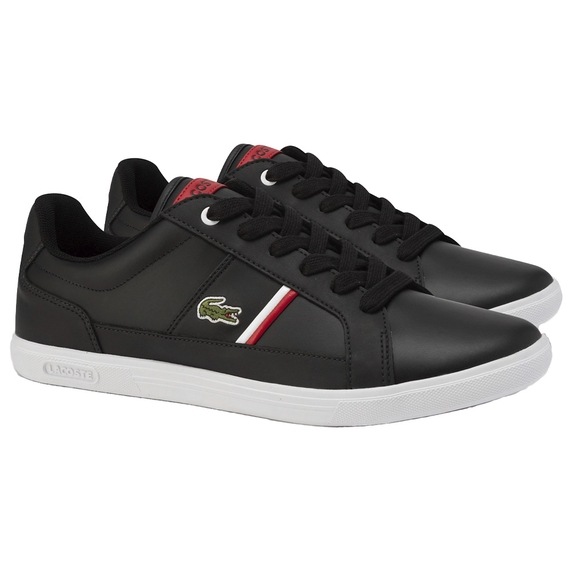 TENIS MASCULINO EUROPA PRETO LACOSTE