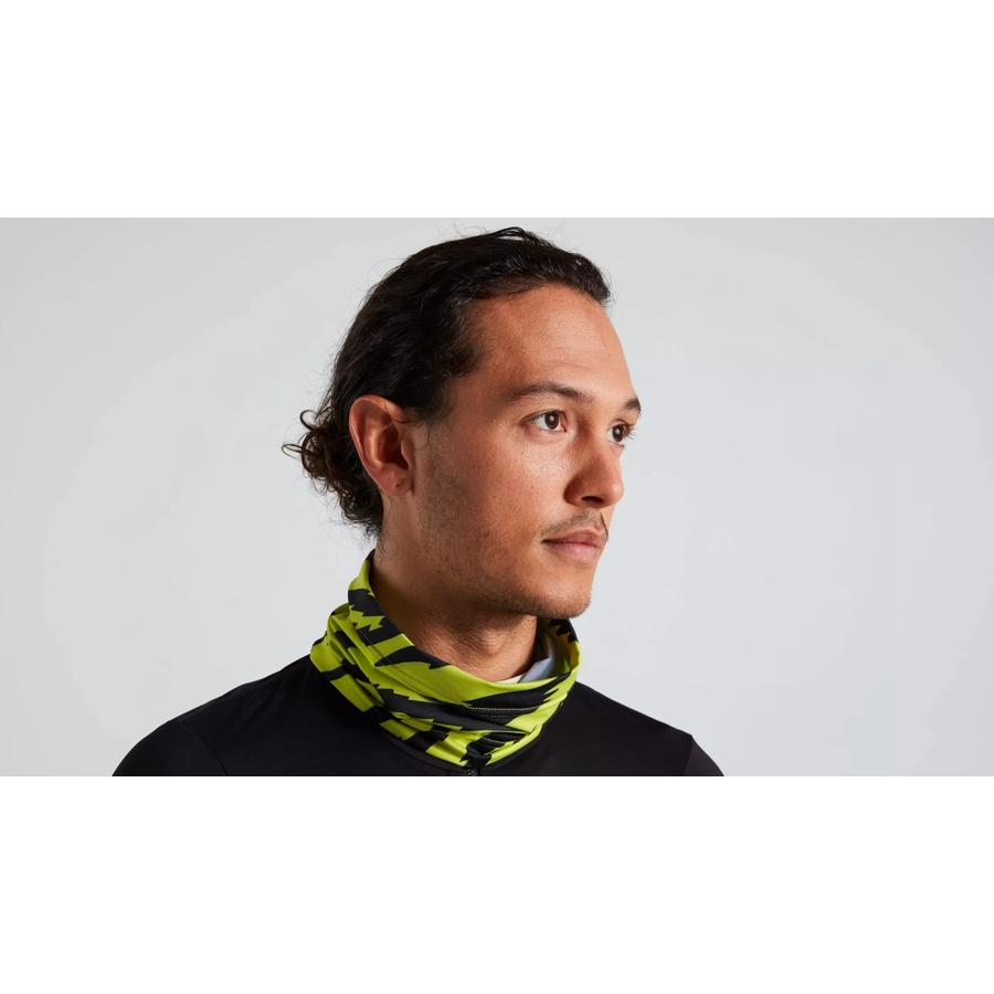 Bandana Specialized Unissex Preto e Verde 