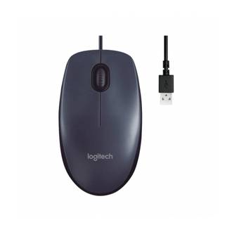 MOUSE C/FIO USB M90 910-004053 - PRETO - UN - LOGITECH