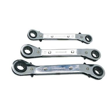 JOGO DE CHAVE ESTRIADA COM CATRACA STARFER 3 PEÇAS