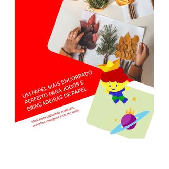 PAPEL CHAMEQUINHO 120G 50FLS - A4 - UN - CHAMEX