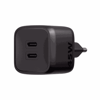CARREGADOR TOMADA 2 USB EC20 POWER 45W - PRETO - UN - INTELBRAS