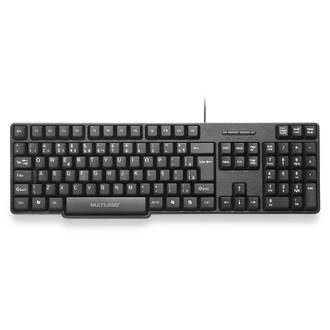 TECLADO C/FIO USB SLIM TC213  - SILENCIOSO - UN - MULTILASER