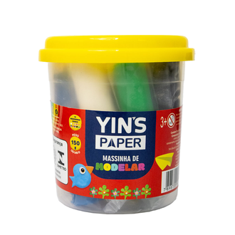 MASSA P/MODELAR POTE 150G C/10 CORES - YP7860 - UN - YINS PAPER