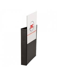 FICHARIO OFICIO 4 ARGOLAS 40MM 7059SC - PRETO - UN - DAC