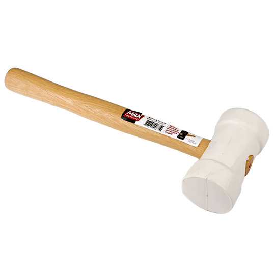 MARTELO DE BORRACHA MAX BRANCO 40MM