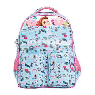 MOCHILA COSTAS PRINCESAS 16 POL - 14802 - UN - XERYU´S