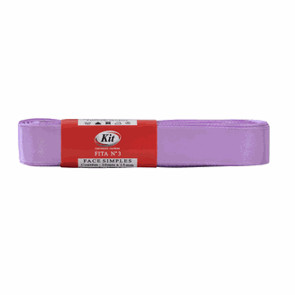 FITA CETIM Nº 3 15MMX10M  - LILAS - UN - KIT
