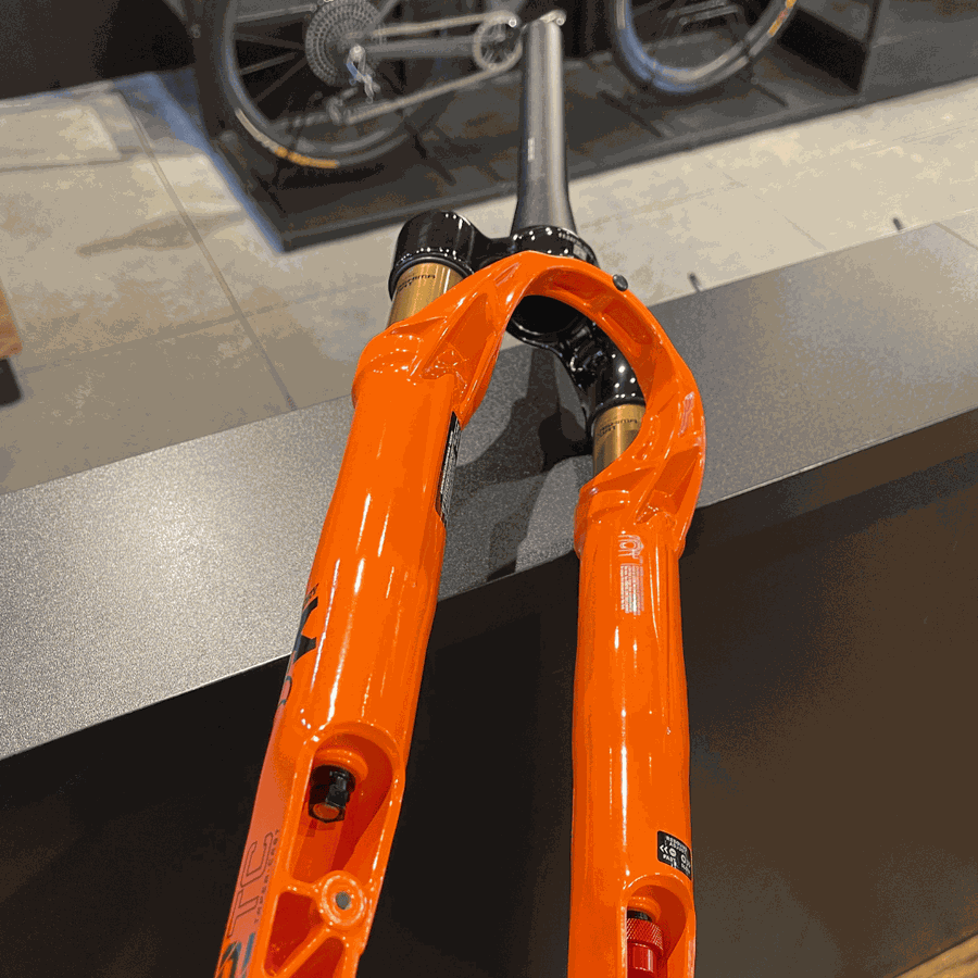 Garfo de Suspensão Fox Kashima Original 32 Para Gravel Laranja 40mm 2025