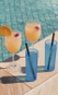 Copo Long Drink Boccati 370ml (laranja neon)