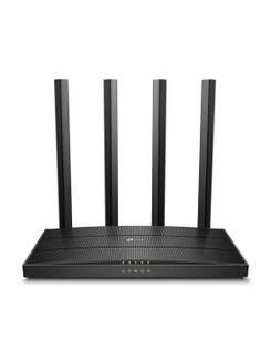 ROTEADOR WIFI GIGABIT AC1300 ARCHER C6 GIGA - PRETO - UN - TP-LINK