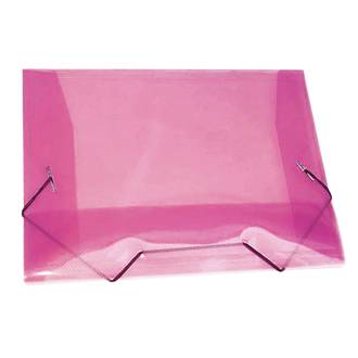 PASTA ELASTICO PLASTICA OFICIO - 1021 - ROSA - UN - ACP