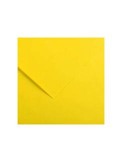 PAPEL IRIS VIVALDE 185G 25FL A4 - AMARELO - UN - CANSON