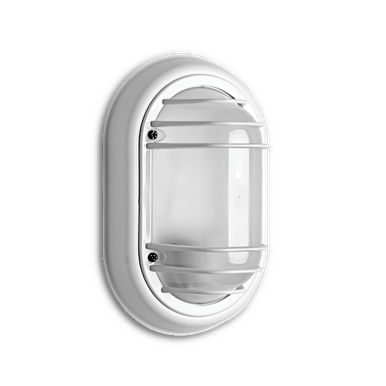 LUMINÁRIA TARTARUGA EM ALUMÍNIO TASCHIBRA 40W E27 BRANCO P/ 1 LAMP