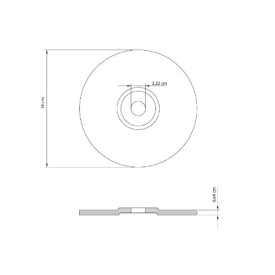 DISCO DE DESBASTE PARA AÇO TRAMONTINA REF. 42590/007