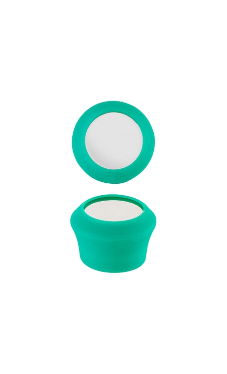 Tampa para Espumante Boccati em Silicone com Chapa (verde bebê)