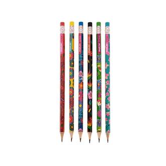 LAPIS PRETO HB LOVE FLOWERS SELECT C/BORRACHA - 22926 - MOLIN - CX 48 - MOLIN