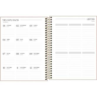 AGENDA ESPIRAL VANILLA M7 - DIARIA - UN - TILIBRA