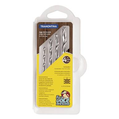 JOGO DE BROCAS PARA VÍDEA TRAMONTINA REF. 43408/510