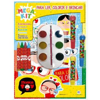 LIVRO C/ KIT PARA COLORIR TURMA DA MONICA - UN - CIRANDA CULTURAL