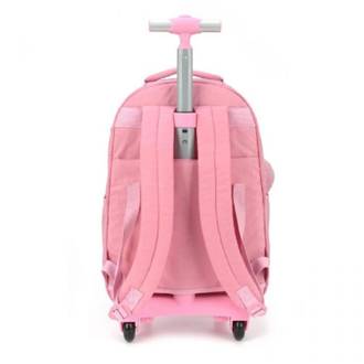 MOCHILA C/RODAS CRINKLE MC51610UP - ROSA - UN - LUXCEL