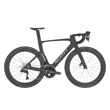 Bicicleta Scott Foil RC 10 Preto Carbono Aparente